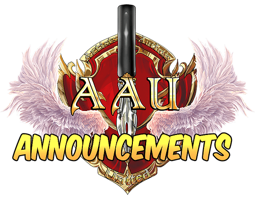 AAU Announcements